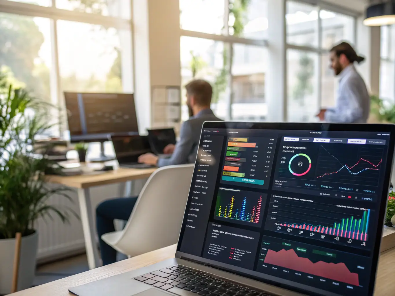 An image of the Brex dashboard showcasing various financial management tools and analytics, highlighting the platform's capabilities.